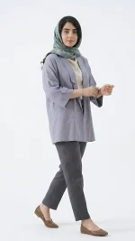 کت اسپرت زنانه مدل دنیا - تصویر 7